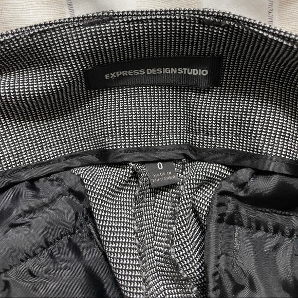 Black & White Express Slim Crop Editor Dress Pants - Picture 8 of 10